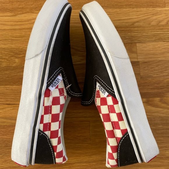 Vans Kids Classic Checkered Slip-On Shoe - Picture 6 of 6